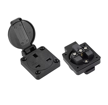 Prise et fiche PHLTD conforme à la norme britannique, connecteur de puissance de qualité industrielle, adapté aux équipements électriques conformes à la norme britannique